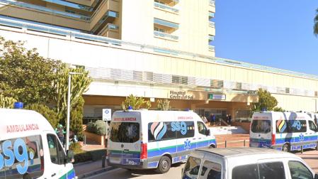 Hospital Costa del Sol, donde fue trasladado el bebé