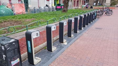 La base de la Plaza San Francisco, vacía este miércoles