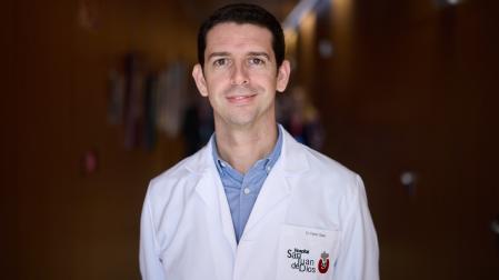 Pablo Sala Elarre, especialista en Cuidados Paliativos del Hospital San Juan de Dios de Pamplona