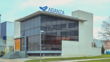Exterior de la empresa Abanzamed, en Mutilva