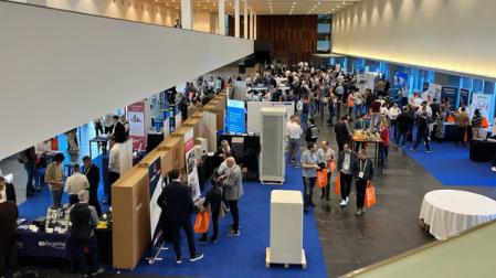 Vista de la feria de automatización Sumplus Partners celebrada en Baluarte