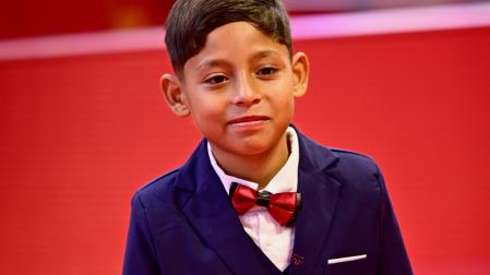 Bastian Escobar, este miércoles en la Berlinale
