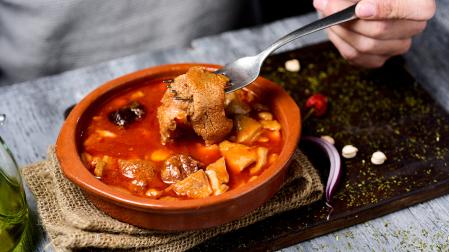 Un plato de callos