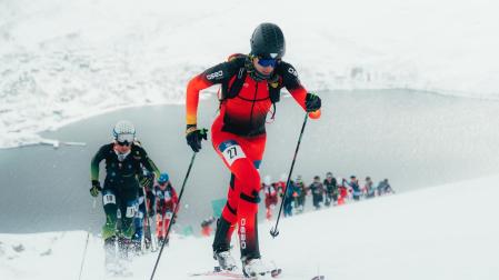 Oriol Cardona, vigente campeón de la Copa del Mundo de esquí de montaña, compite este jueves 19 en los Juegos de Milán-Cortina