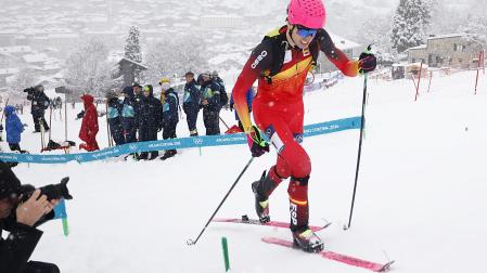 Oriol Cardona durante la final