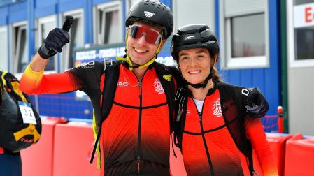 Oriol Cardona y Ana Alonso, medallistas olímpicos para España en el estreno del esquí de montaña en unos Juegos