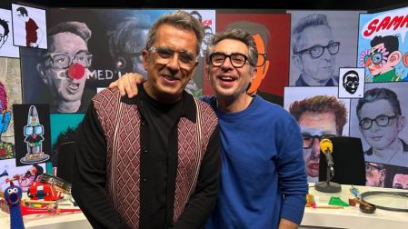 Foto de Andreu Buenafuente y Berto Romero que han compartido en Instagram en el perfil de su programa 'Nadie sabe nada'