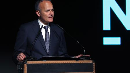 A: EDUARDO BUXENS F:   20 FEBRERO 2026 L:  PAMPLONA , NAVARRA ARENA T:  El empresario Sergio Beni (Elaborados Naturales) recibe el Premio Navarra Empresarial 2026 por su trayectoria