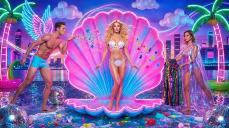 'El nacimiento de Venus', obra que presenta Josu Izarra en la galería Ormolú reinterpretada por la inteligencia artificial de la de Botticelli