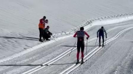 Vídeo del Campeonato Navarro y Copa de España de esquí de fondo en Larra Belagua