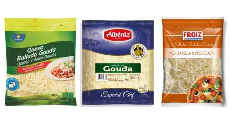 La AESAN alerta de la posible presencia de astillas de madera en lotes de queso rallado Alteza, Albéniz y Froiz