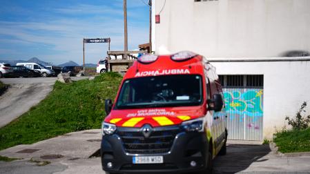 Imagen de una ambulancia en Rocópolis