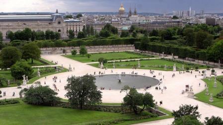Jardín de las Tullerías de París