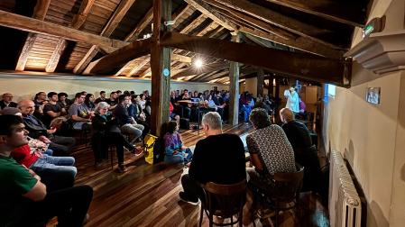 Imagen de un momento de la jornada desarrollada ayer en Elizondo