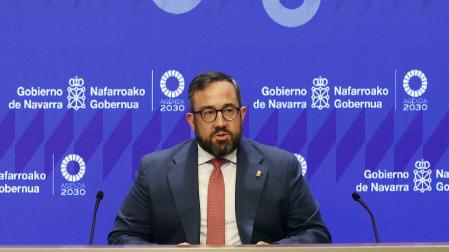 El vicepresidente primero, consejero de Presidencia e Igualdad y portavoz del Gobierno Javier Remírez