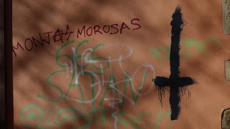 Convento de Etxarri-Aranatz vandalizado