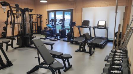 Instalaciones del nuevo gimnasio de Olloki, en Esteribar
