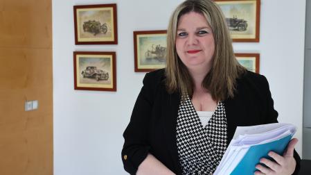 Ana Suescun de Esteban es la presidenta de la Asociación Navarra de Corredurías de Seguros