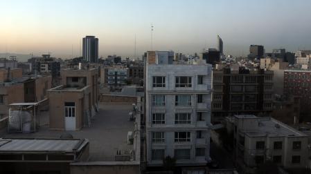 Vista general de Teherán