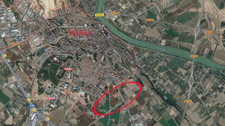 Escrapalia saca a subasta más de 1 finca de 2.700 metros cuadrados de suelo urbanizable residencial en Tudela