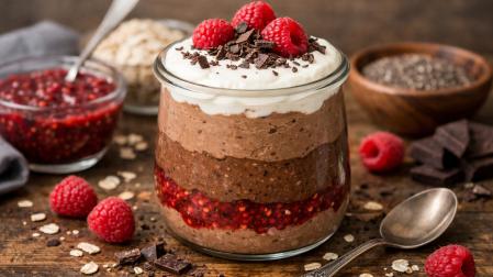 Este desayuno está pensado especialmente para quienes buscan un desayuno con energía, rico en fibras y adaptado para prepararse con antelación y consumirse durante toda la semana