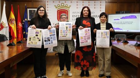 Presentación de los actos con motivo del Día de la Mujer en Estella