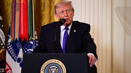 Comparecencia del presidente norteamericano Donald Trump tras el ataque a Irán