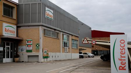 Imagen de las actuales instalaciones de Refresco Iberia en Tafalla