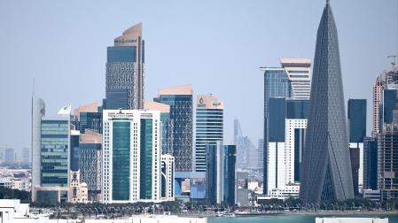 Doha (Qatar), donde se encuentra un de las personas que no puede abandonar el país debido a la suspensión de vuelos