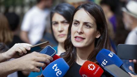 La portavoz del grupo municipal de Más Madrid, Rita Maestre