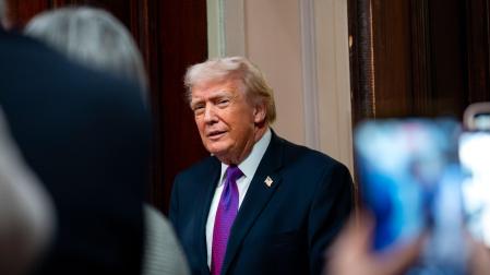 El presidente de Estados Unidos, Donald Trump