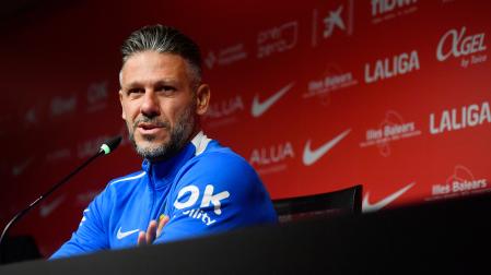 El entrenador del RCD Mallorca, Martín Demichellis
