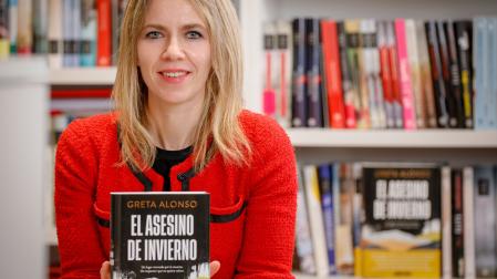 La escritora Greta Alonso publica 'El asesino de invierno'