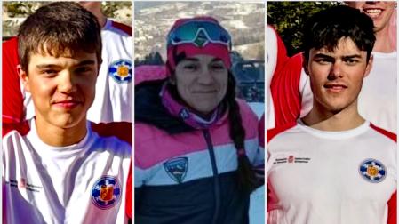 Asier Galetx, la técnica Cynthia Martínez e Ibai Letona, los tres convocados para los FESA Games por el Team España Futuro