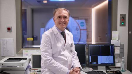 Javier Arbizu Lostao, director del servicio de Medicina Nuclear de la Clínica Universidad de Navarra.