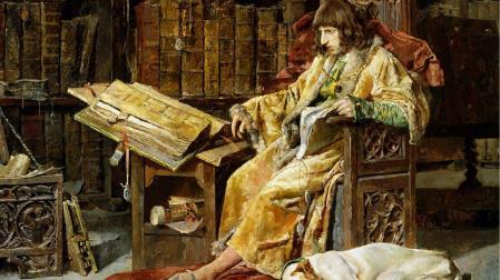 El príncipe de Viana, pintado por José Moreno Carbonero, 1881 (Madrid, Museo del Prado)