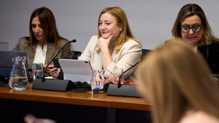 Comparecencia de la directora general de Protección Social Miriam Martón