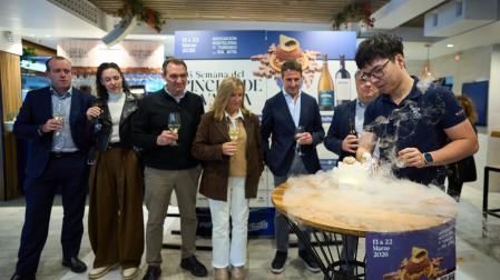 Presentación del pincho 'Champi Lunático', de La Escalerica Centro, ganador de la pasada edición de la Semana del Pincho