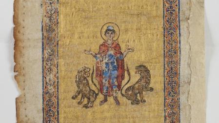 La página del Palimpsesto de Arquímedes, considerada perdida durante varias décadas, ha sido identificada por un investigador del CNRS en el Museo de Bellas Artes de Blois