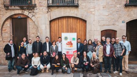 Asistentes a la presentación 'Tapeo con Chistorra de Navarra'