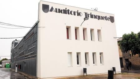 Exterior del auditorio de Mélida, inaugurado el pasado mes de junio