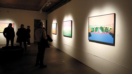 Exposición de Pedro Salaberri, que puede visitarse hasta el 7 de junio en el Museo Gustavo de Maeztu