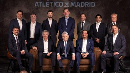 Los miembros del nuevo Consejo de Administración del Atlético de Madrid