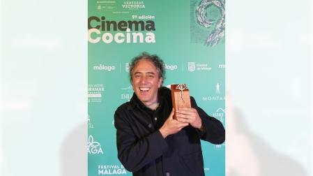 Jorge Fernández, este jueves por la noche con al Biznaga de Plata