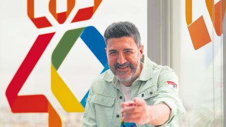 El presentador de 'El gran musical', Tony Aguilar