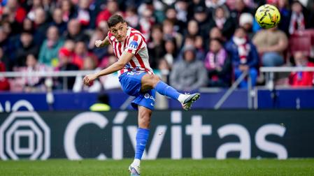 Nahuel Molina anota un golazo contra el Getafe