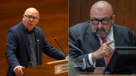 A la izquierda, Emilio Jiménez; a la derecha, Koldo García