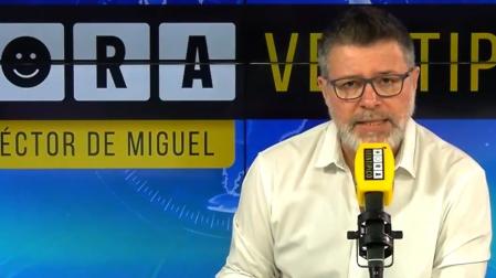Héctor de Miguel, Quequé, en su programa 'Hora Veintipico'