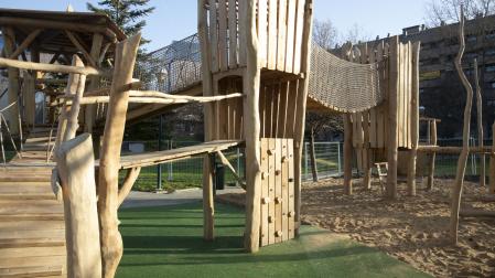 Nuevo parque Tomás Caballero en Pamplona.