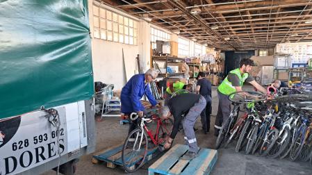 Los voluntarios ultiman los preparativos
